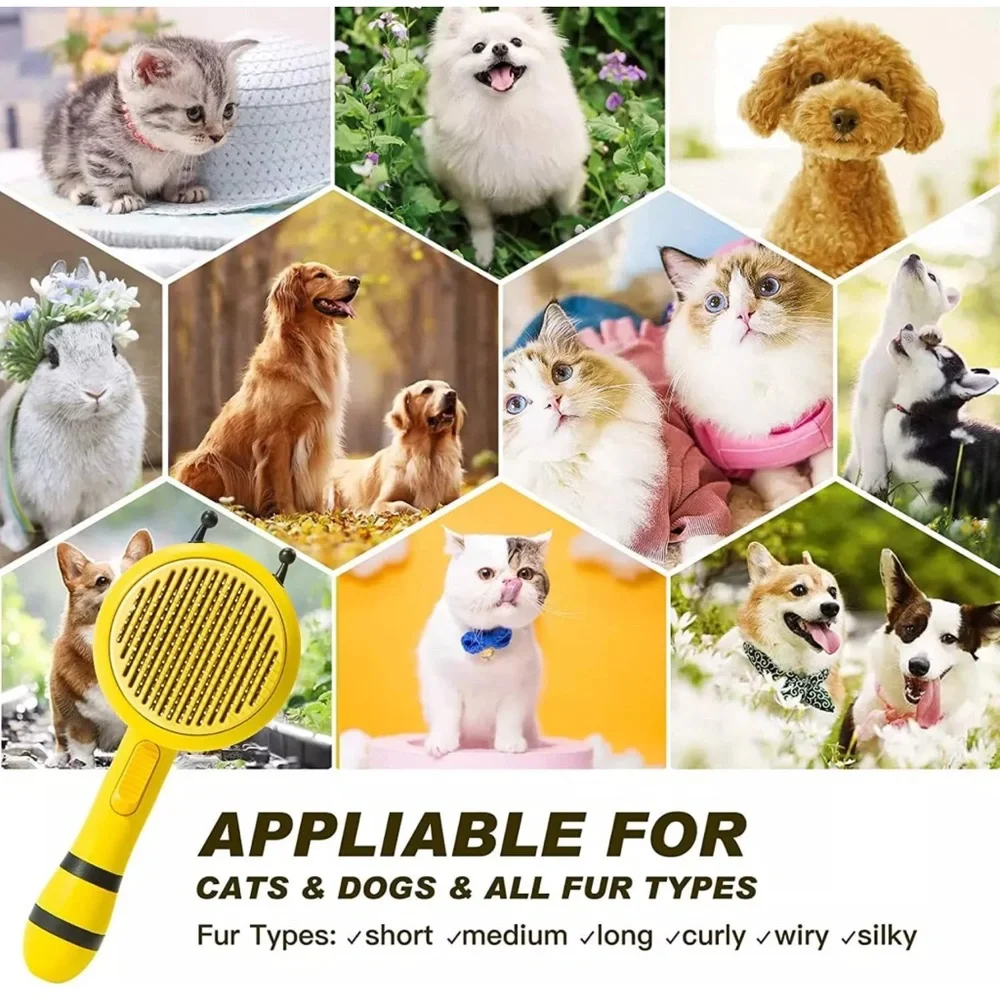 Little Bee Hair Removal Comb for pets NEW in box